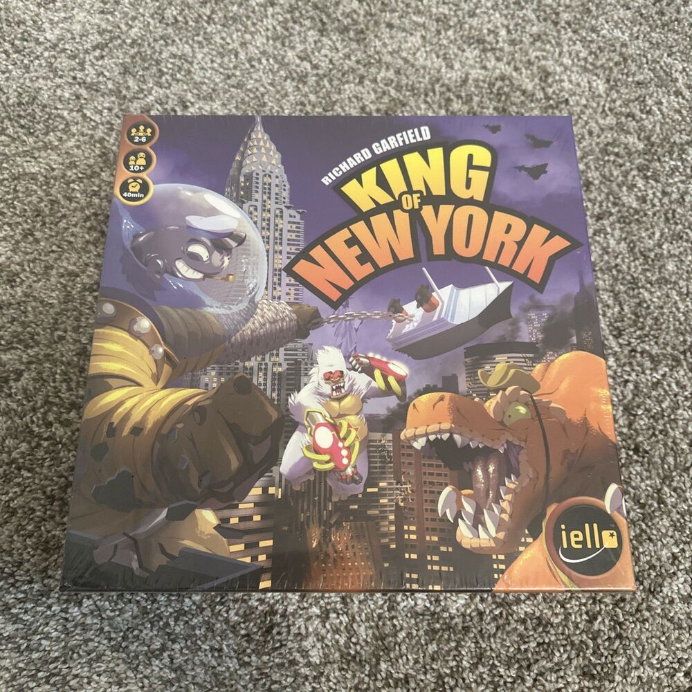 King of New York Board Game Iello Base Core Richard Garfield NEW SEALED